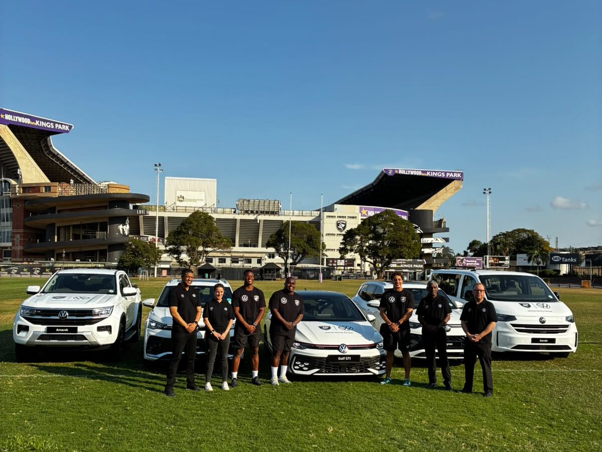 Treble Group successfully secures Volkswagen Group Africa partnership with the Hollywoodbets Sharks